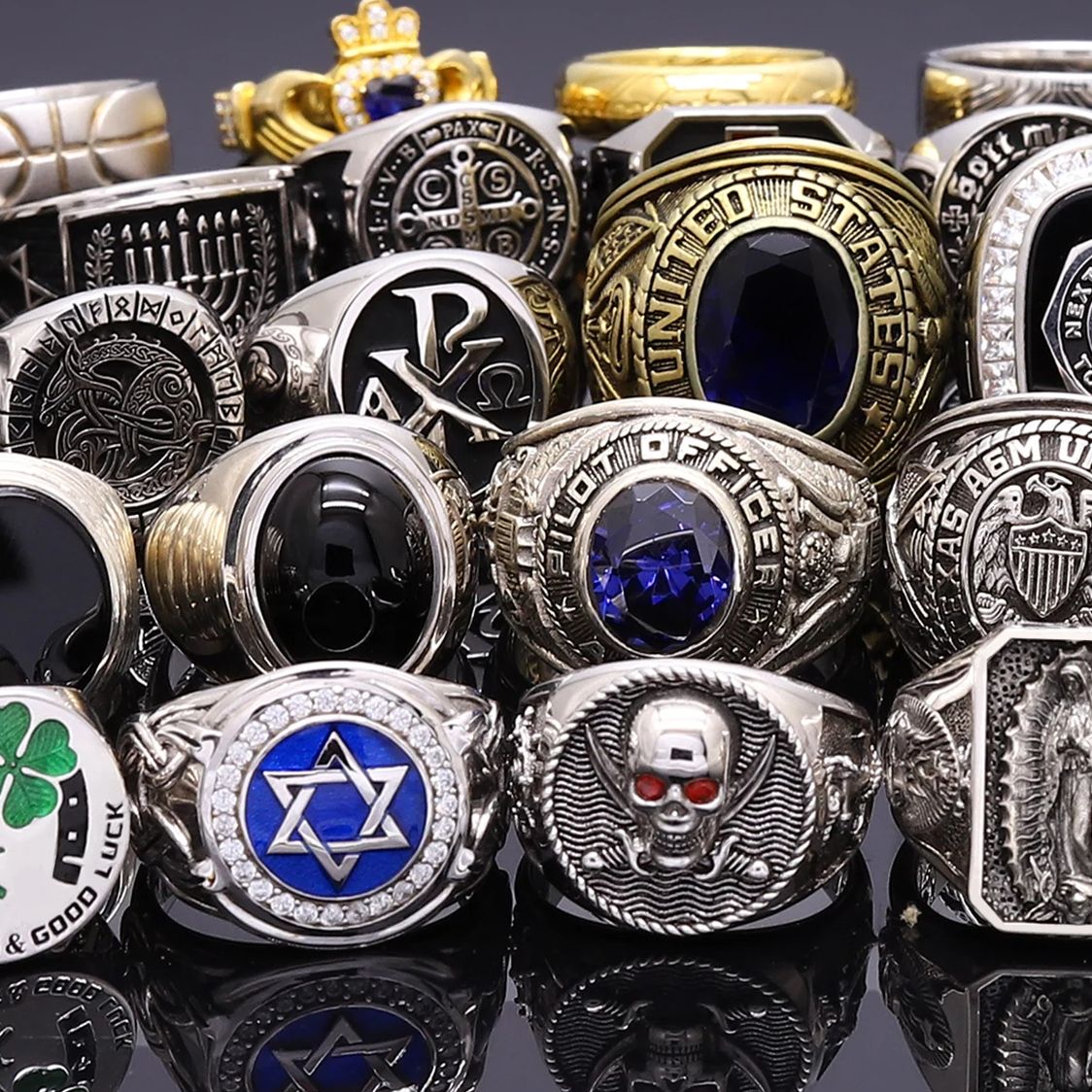 Initial Ring Custom - Custom Rings Contact Us To Change