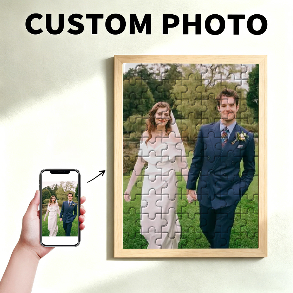 Custom Star Map - Custom wooden puzzle,Custom photo puzzle,Personalized Picture