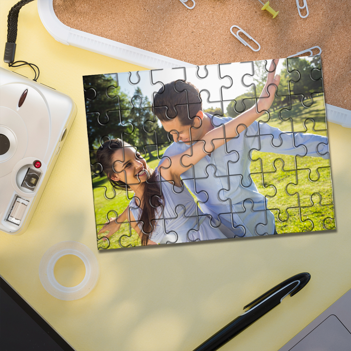 Custom Star Map - 35/300/500/1097pcs Personalized Custom Photo Puzzle Couple