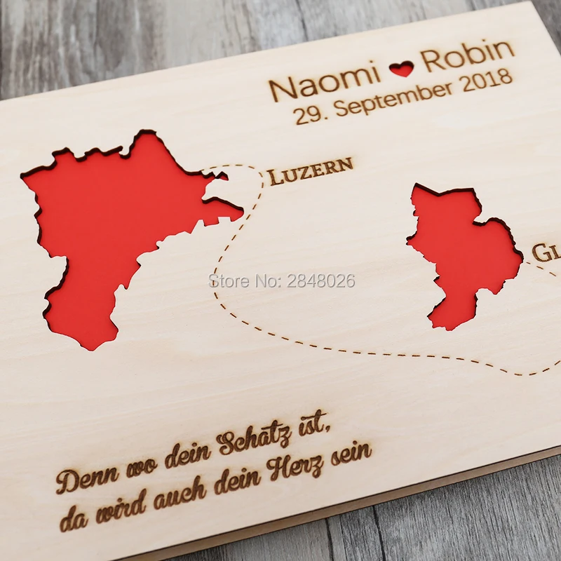 Rustic personalized wedding gu - Custom Star Map avaliação e preço