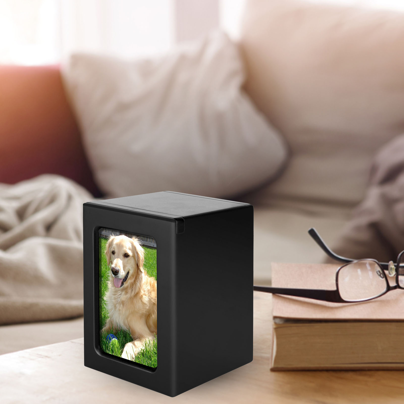 Wooden Pet Urns Wooden Cremati - Engraved Wood Frame avaliação e preço