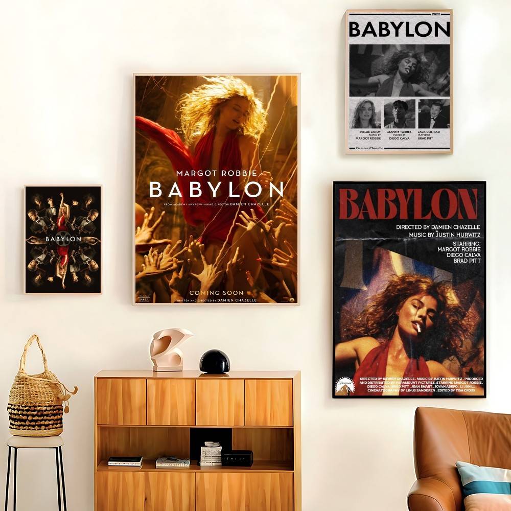 M-Margot R-Robbie Babylon Post - Custom Map Poster avaliação e preço