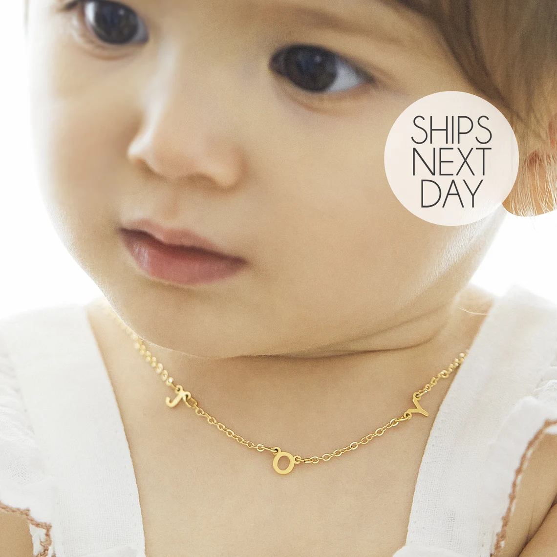 Baby Girl Gift Personalized Fl - Birth Flower Necklace avaliação e preço