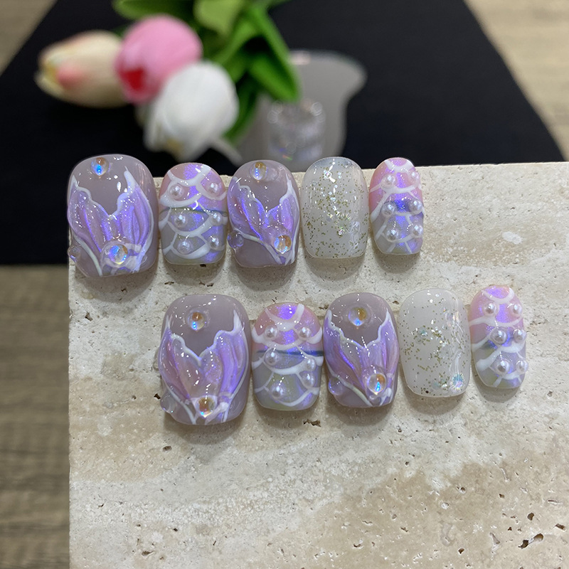 10pcs Butterfly Flower Fake Na - Pressed Flower Art avaliação e preço