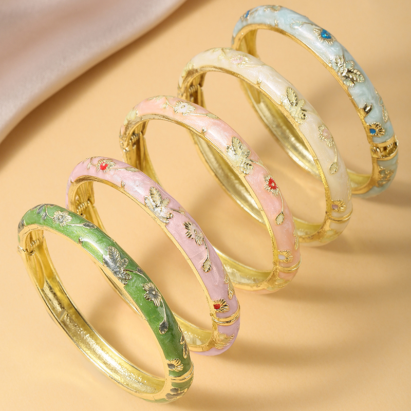 FTCY 5PCS Fine Small Flower Cl - Coordinates Bracelet avaliação e preço
