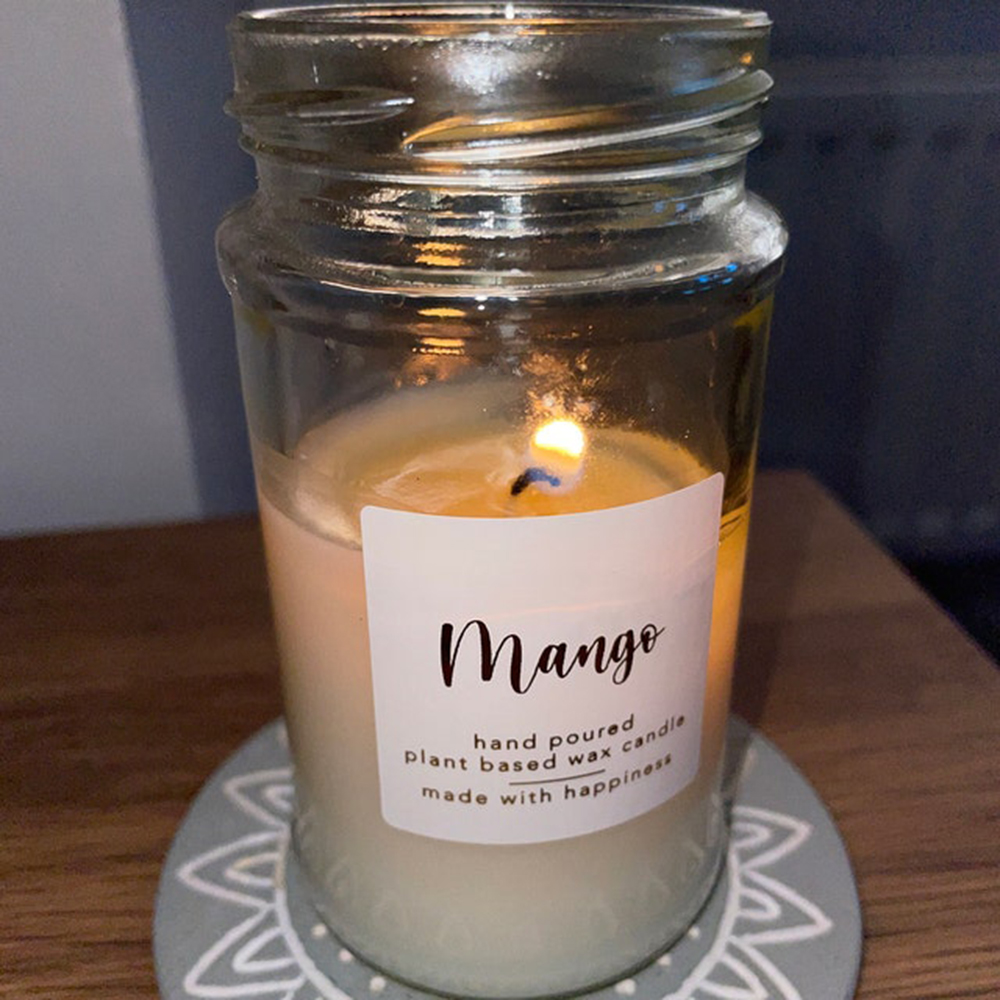 30pcs-50mm Custom Candle Jar S - Personalised Candle Label avaliação e preço