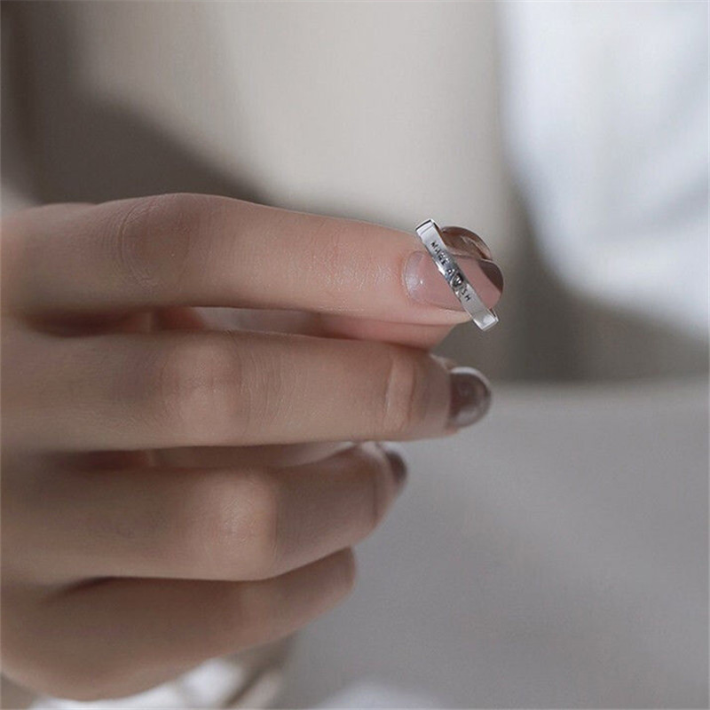 925 Sterling Silver Make A WIS - Initial Ring Custom avaliação e preço