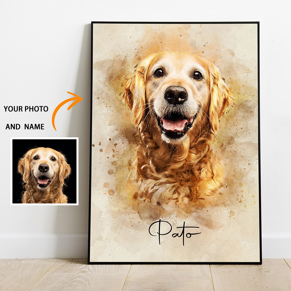 Personalized Pet Portraits Pho - Pet Portrait Custom avaliação e preço