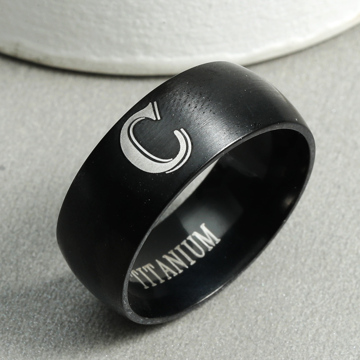 Personalised Initial Women Men - Initial Ring Custom avaliação e preço