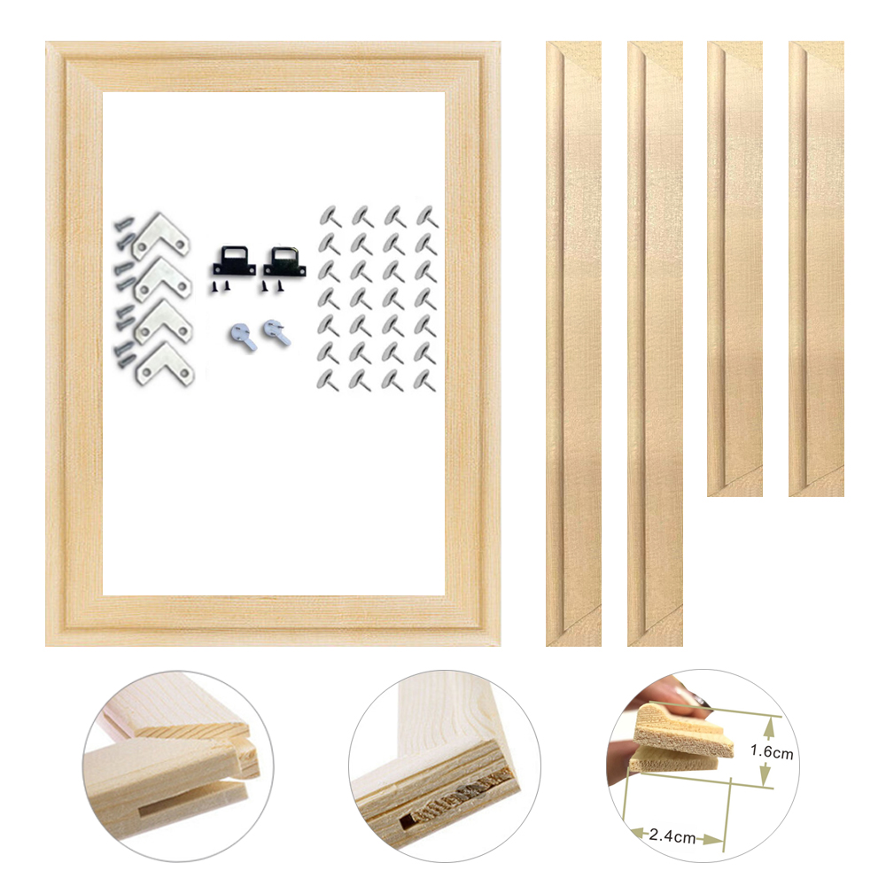 30x40 50x70 70x100cm Canvas Fr - Engraved Wood Frame avaliação e preço