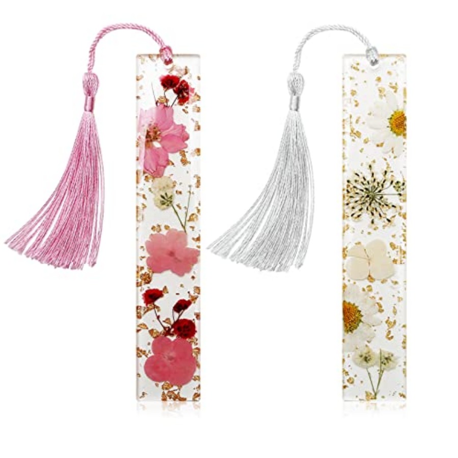 Bookmarks for Women, Book Mark - Dried Flower Bookmark avaliação e preço