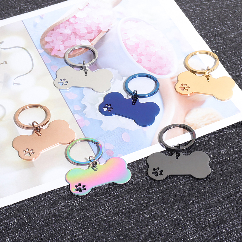 Custom Name Dog Tags Personali - Pet Portrait Custom avaliação e preço