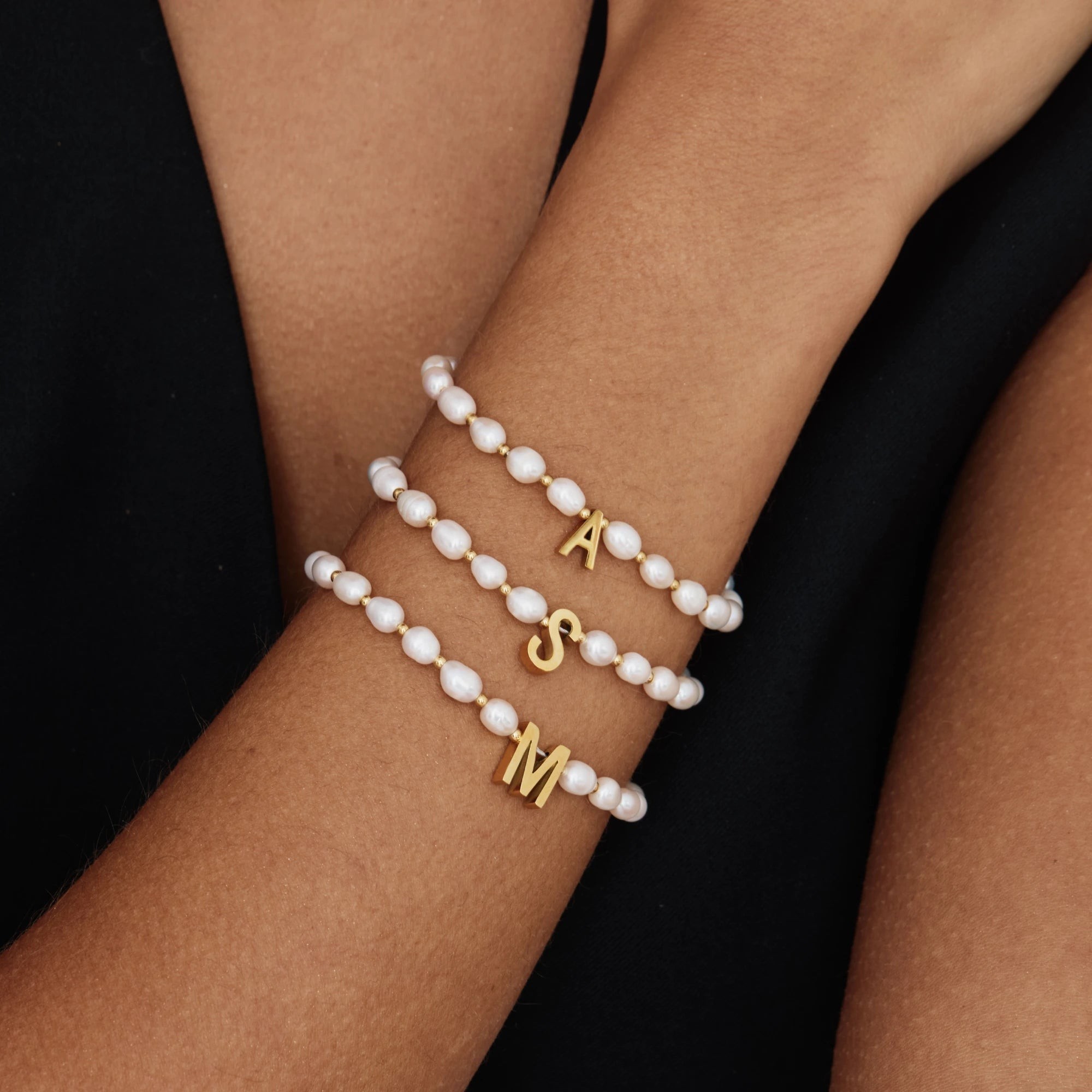 Custom PEARL INITIAL CHARM BRA - Initial Ring Custom avaliação e preço