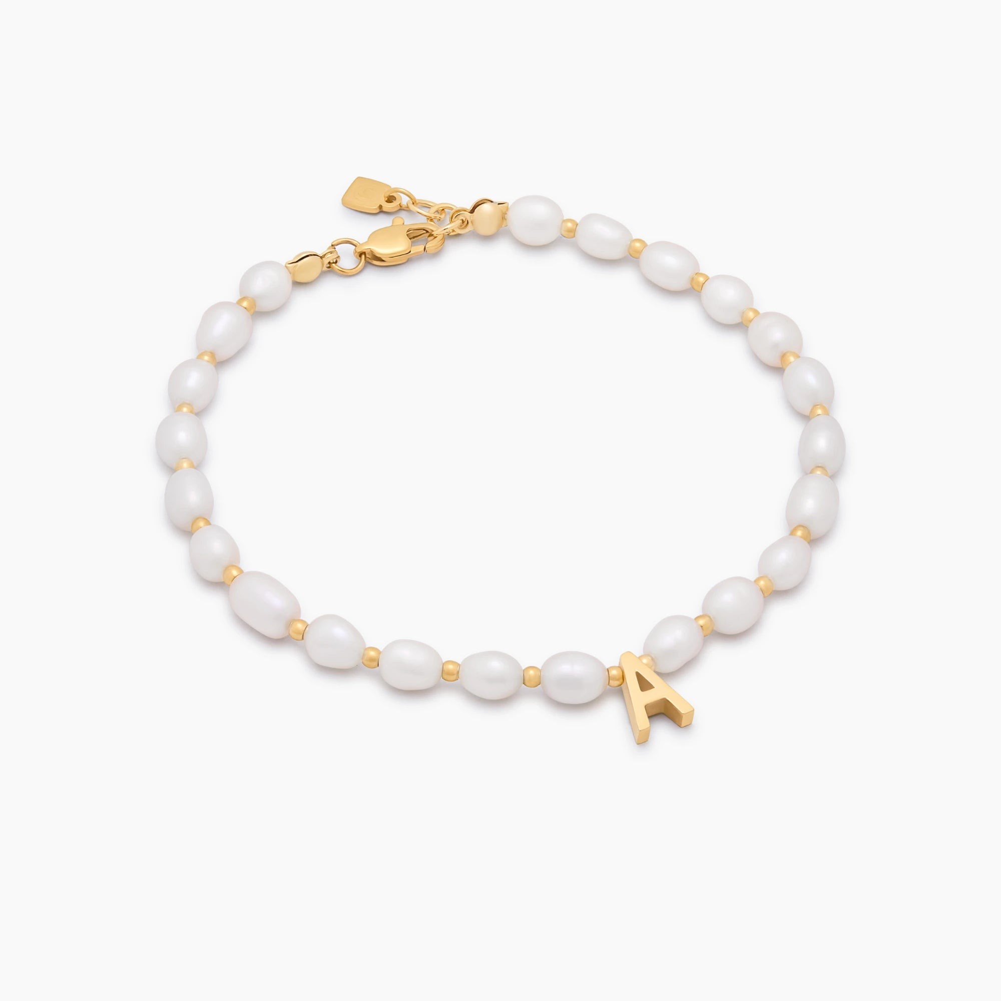 Custom PEARL INITIAL CHARM BRA - Initial Ring Custom avaliação e preço