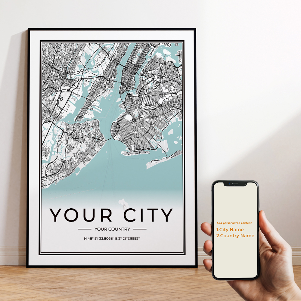Custom Personalized City And C - Custom Star Map avaliação e preço