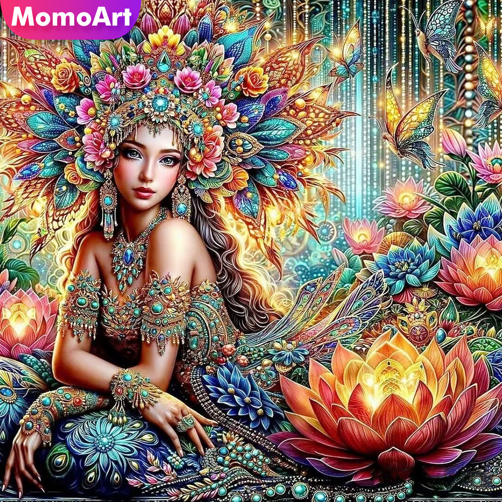 Momoart Diamond Mosaic Woman R - Photo Mosaic Print avaliação e preço