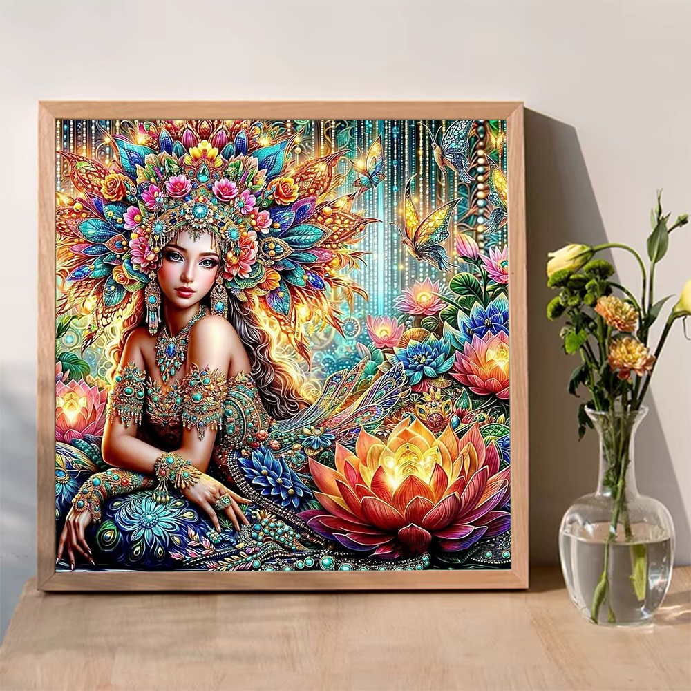 Momoart Diamond Mosaic Woman R - Photo Mosaic Print avaliação e preço