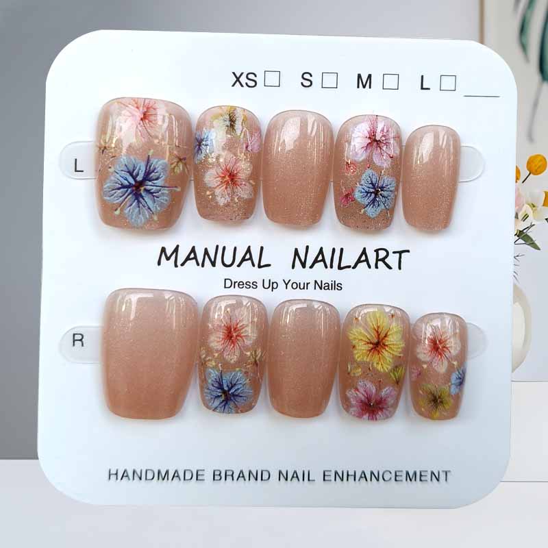 10Pcs Gentle Fairy Style Dopam - Pressed Flower Art avaliação e preço