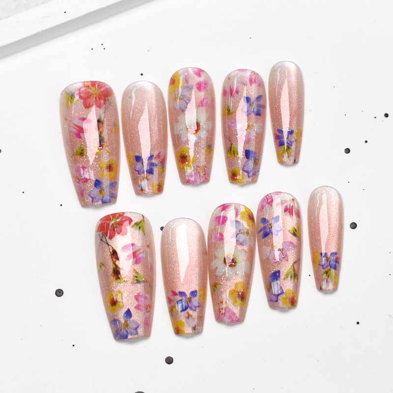 10Pcs Gentle Fairy Style Dopam - Pressed Flower Art avaliação e preço