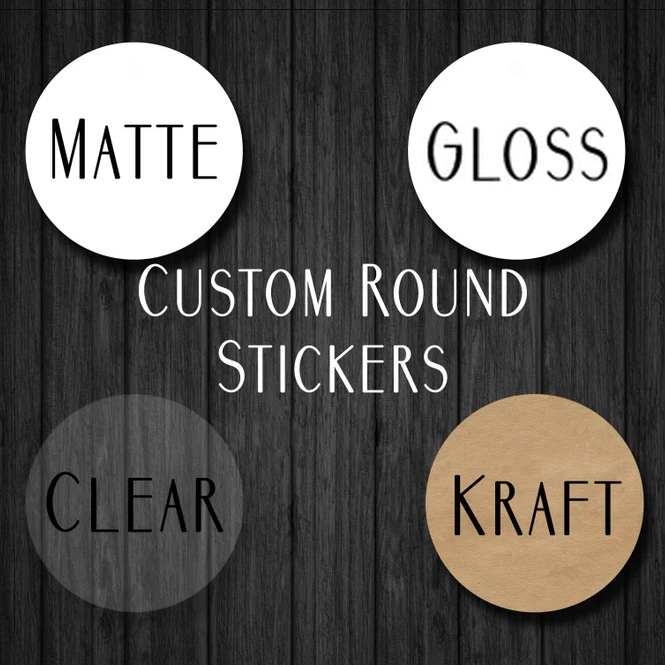 100PCS Custom Business Logo St - Personalised Candle Label avaliação e preço