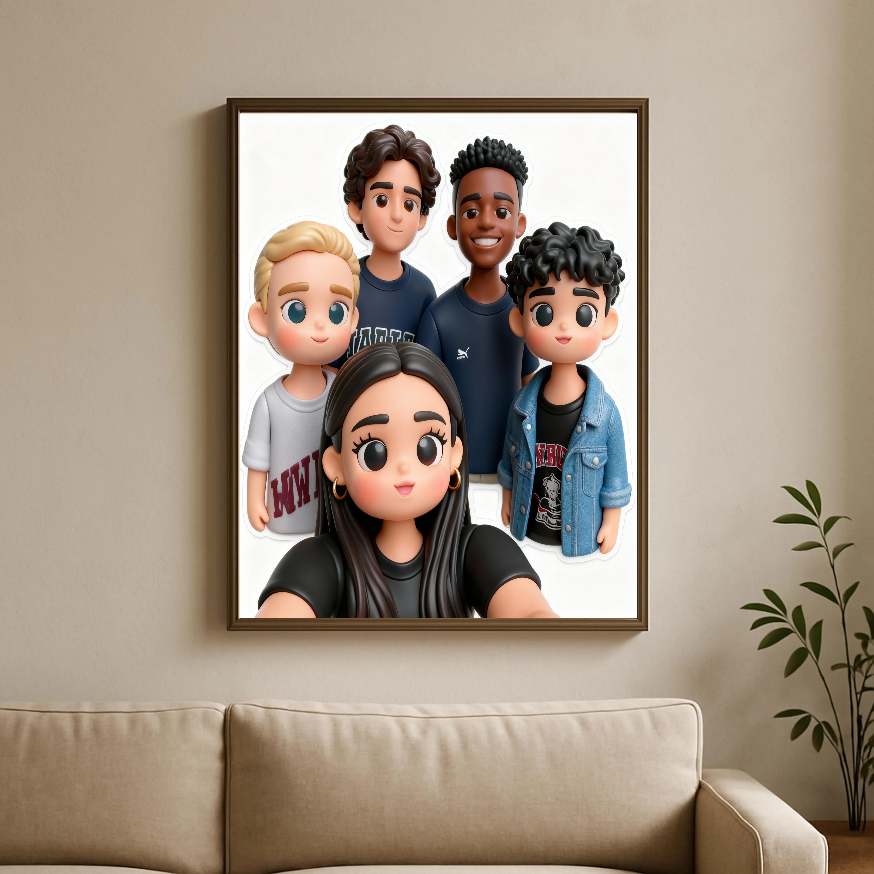 Personalized 3D Cartoon Charac - Custom Star Map avaliação e preço