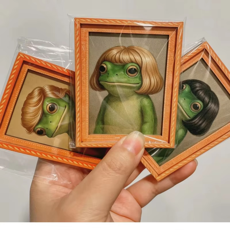Mini Wooden Photo Frame Frog F - Engraved Wood Frame avaliação e preço