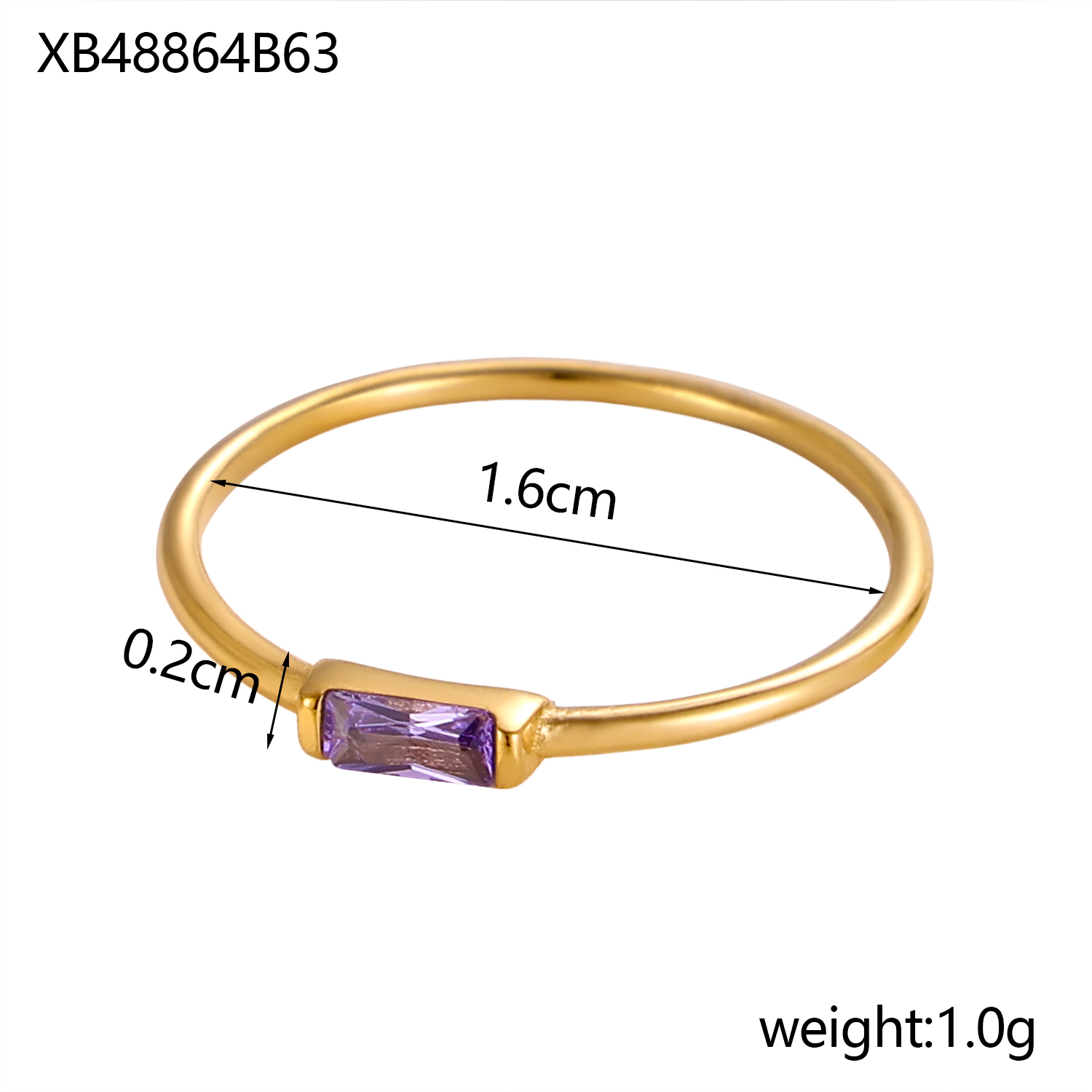 CARLIDANA Mimalist 18K Gold Pl - Initial Ring Custom avaliação e preço