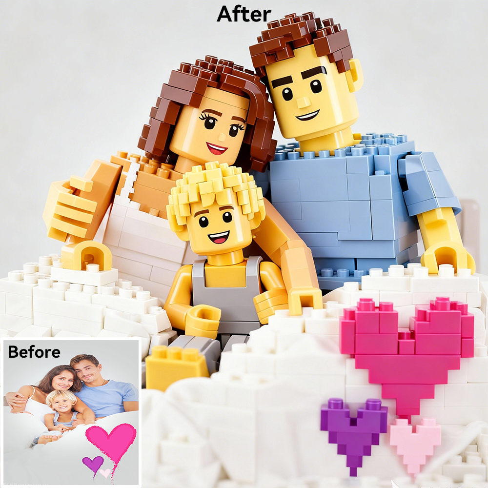 Custom Cartoon Building Block  - Custom Star Map avaliação e preço