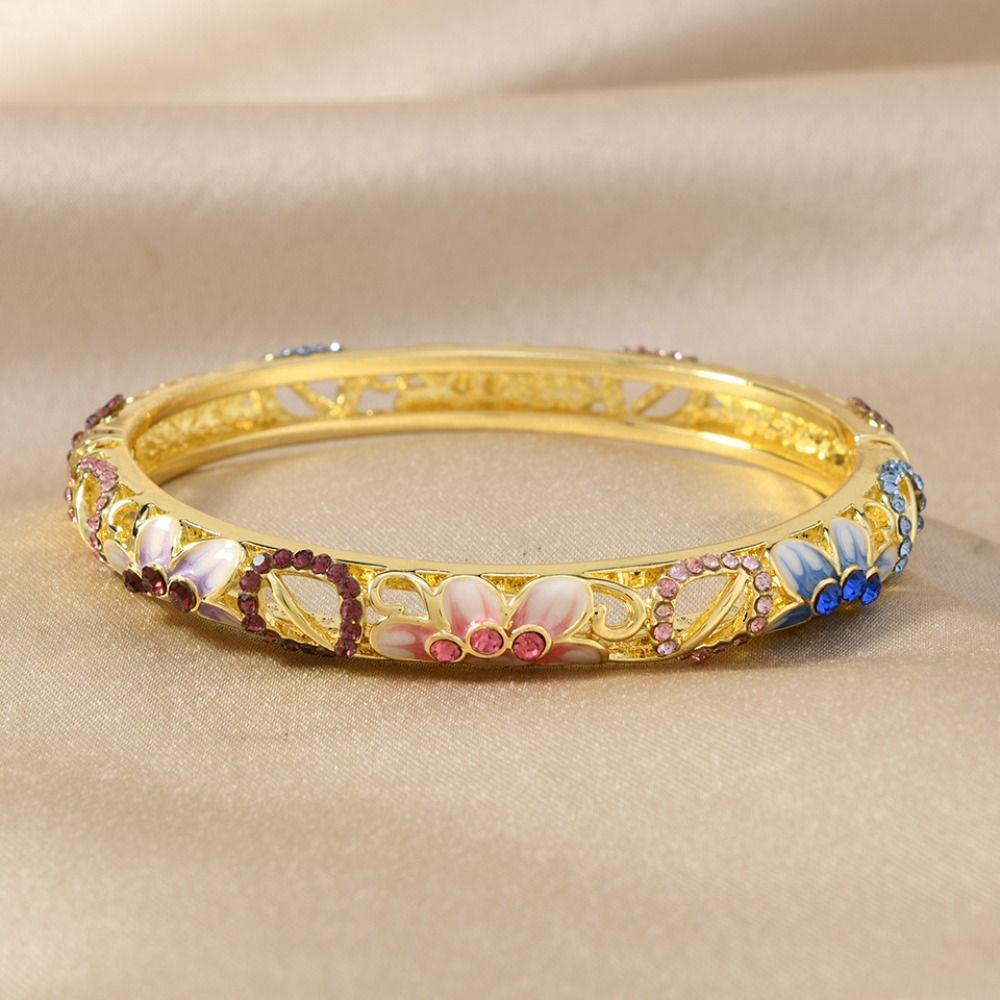 Double Bangle Vintage Cloisonn - Coordinates Bracelet avaliação e preço