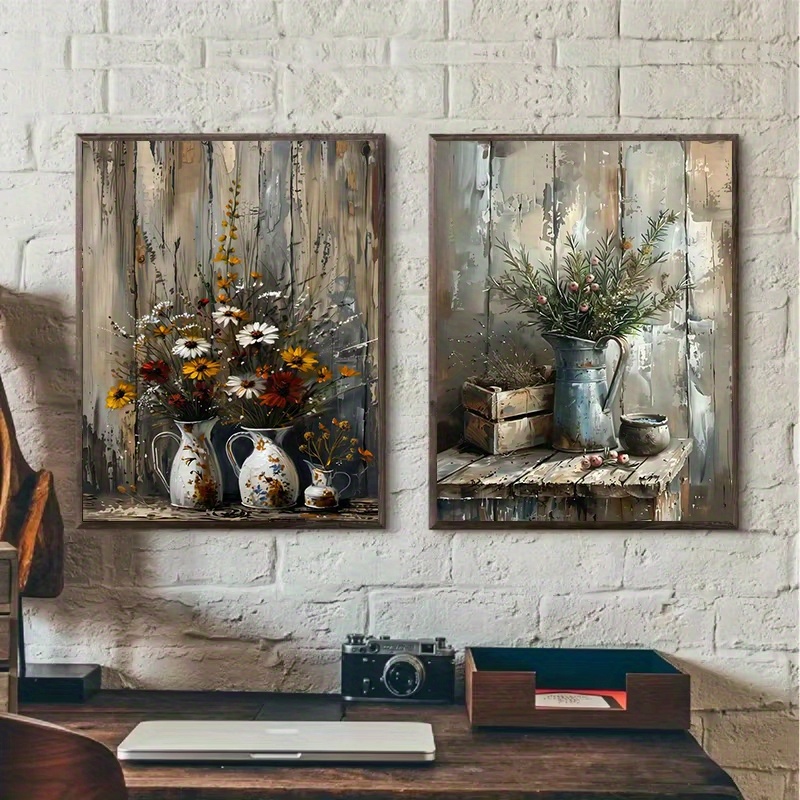 1pc Frameless  Retro Still Lif - Family Tree Print avaliação e preço