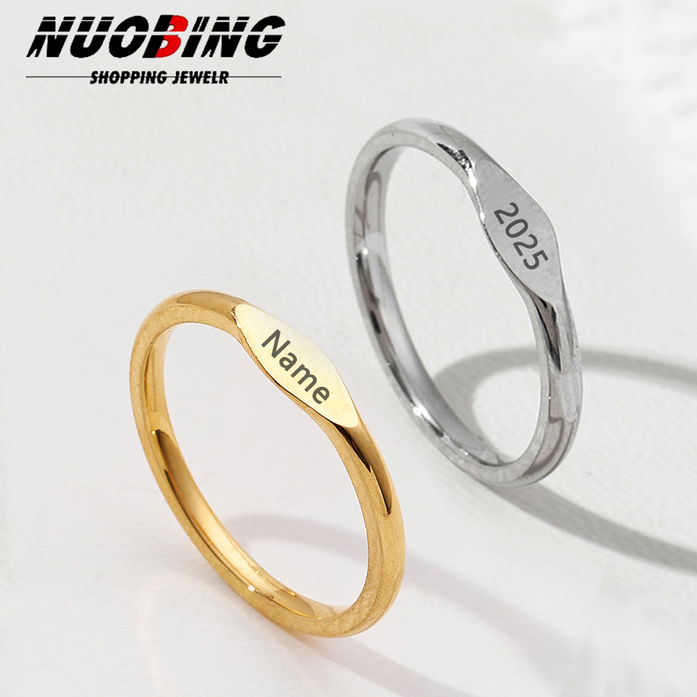 Personalized customized name r - Initial Ring Custom avaliação e preço