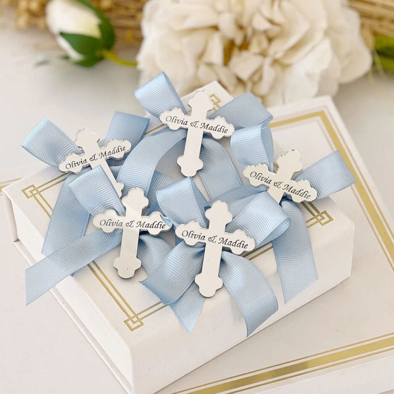 24 Pcs Custom Engraved Name Go - Personalised Candle Label avaliação e preço