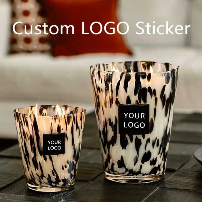 Custom LOGO Epoxy Dome Sticker - Personalised Candle Label avaliação e preço