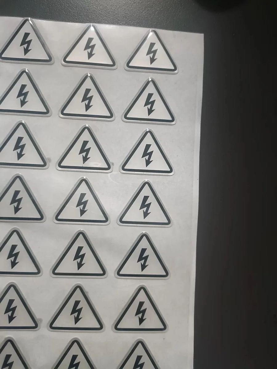 Custom LOGO Epoxy Dome Sticker - Personalised Candle Label avaliação e preço