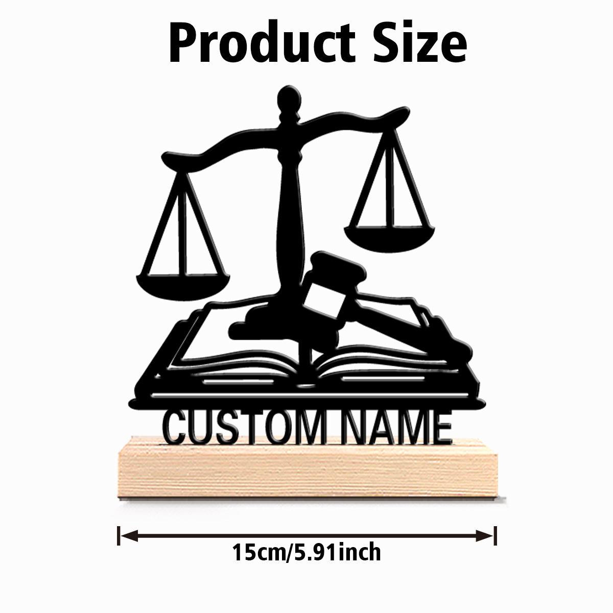 1pc Fun Personalized Custom Ba - Engraved Wood Frame avaliação e preço