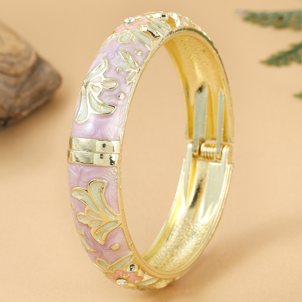 Jardme 1PCS Wide Hollow Enamel - Coordinates Bracelet avaliação e preço