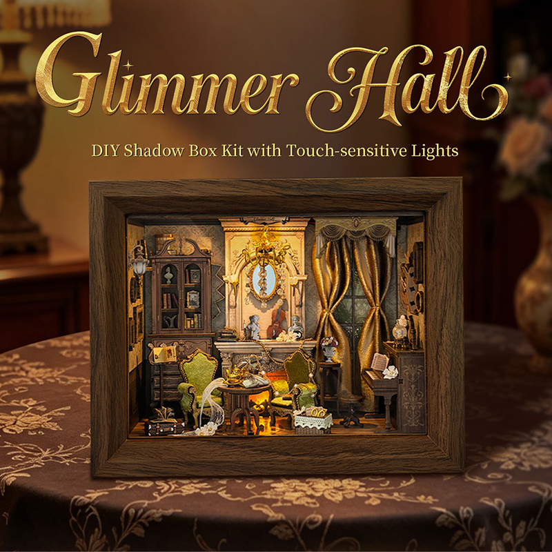 DIY Wooden Miniature Model Kit - Engraved Wood Frame avaliação e preço